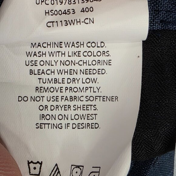 Mens Haggar Cool 18 Pro Blue Plaid Shorts Classic Fit 10" Inseam Polyester 38 - Picture 4 of 10